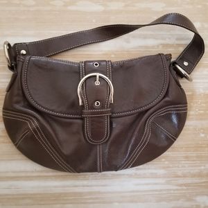 New York & Company Brown Leather Bag
